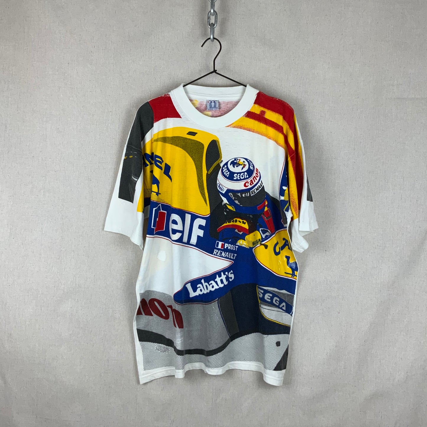 F1 Alain Prost Top (all over print) 90’s