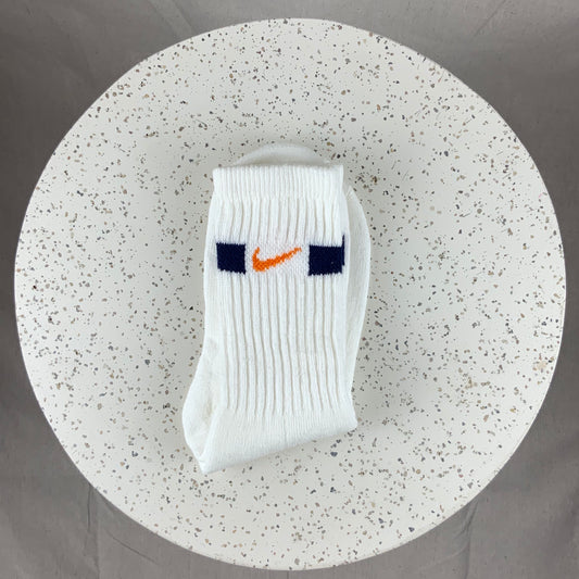 Vintage Nike Socks 90’s (White Orange)